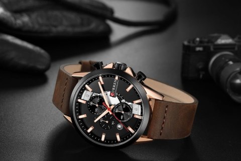 ZEGAREK MĘSKI CURREN 8325 (zc024d) - CHRONOGRAF Curren