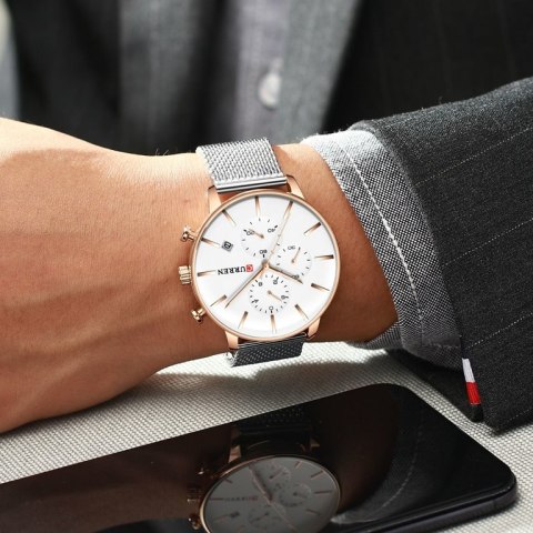 ZEGAREK MĘSKI CURREN 8339 (zc015b) - CHRONOGRAF Curren