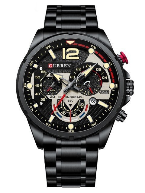 ZEGAREK MĘSKI CURREN 8395 (zc019b) - CHRONOGRAF Curren