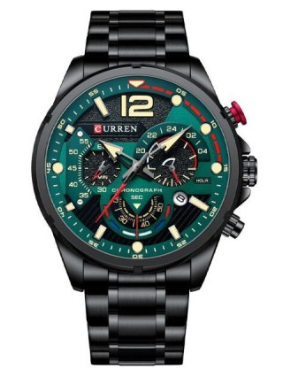 ZEGAREK MĘSKI CURREN 8395 (zc019c) - CHRONOGRAF Curren