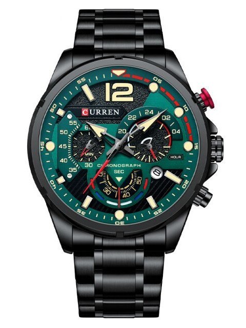 ZEGAREK MĘSKI CURREN 8395 (zc019c) - CHRONOGRAF Curren