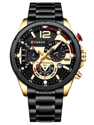 ZEGAREK MĘSKI CURREN 8395 (zc019d) - CHRONOGRAF Curren
