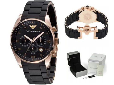ZEGAREK MĘSKI EMPORIO ARMANI AR5905 - SPORTIVO (zi004b) Emporio Armani