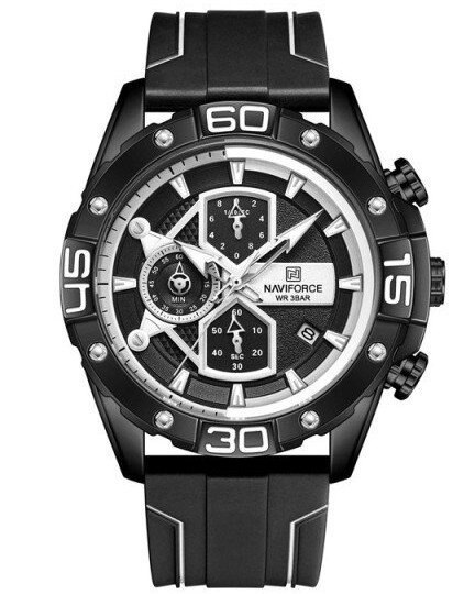 ZEGAREK MĘSKI NAVIFORCE NF8018T - CHRONOGRAF (zn123a) + BOX Naviforce
