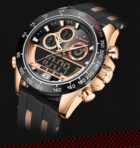 ZEGAREK MĘSKI NAVIFORCE NF9188T - (zn121d) + BOX Naviforce