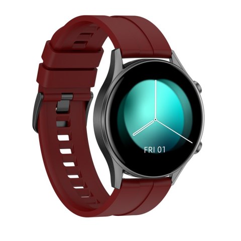 SMARTWATCH MĘSKI G. Rossi SW019-3 black/red (sg014c) PROWADZENIE ROZMÓW G. Rossi