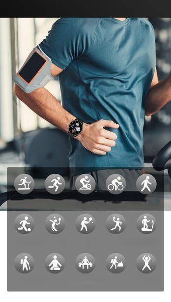SMARTWATCH MĘSKI G. Rossi SW019-3 black/red (sg014c) PROWADZENIE ROZMÓW G. Rossi