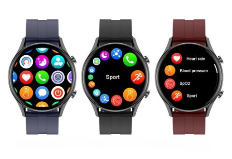 SMARTWATCH MĘSKI G. Rossi SW019-3 black/red (sg014c) PROWADZENIE ROZMÓW G. Rossi