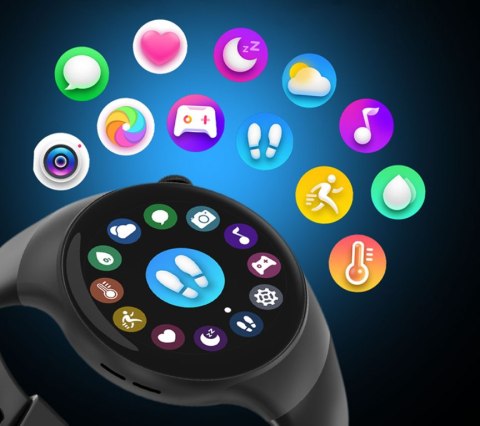 SMARTWATCH MĘSKI Rubicon RNCE87 - WYKONYWANIE POŁĄCZEŃ (sr031a) Rubicon