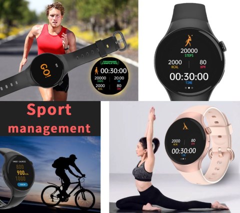 SMARTWATCH MĘSKI Rubicon RNCE87 - WYKONYWANIE POŁĄCZEŃ (sr031a) Rubicon