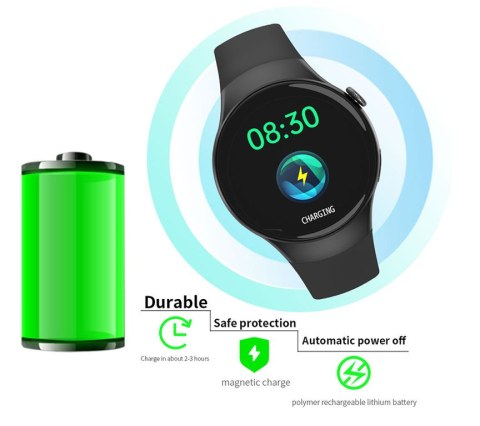 SMARTWATCH MĘSKI Rubicon RNCE87 - WYKONYWANIE POŁĄCZEŃ (sr031a) Rubicon