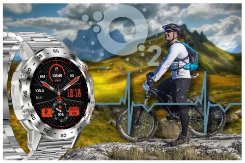 SMARTWATCH MĘSKI GRAVITY GT9-3 - WYKONYWANIE POŁĄCZEŃ, CIŚNIENIOMIERZ (sg021c) Gravity