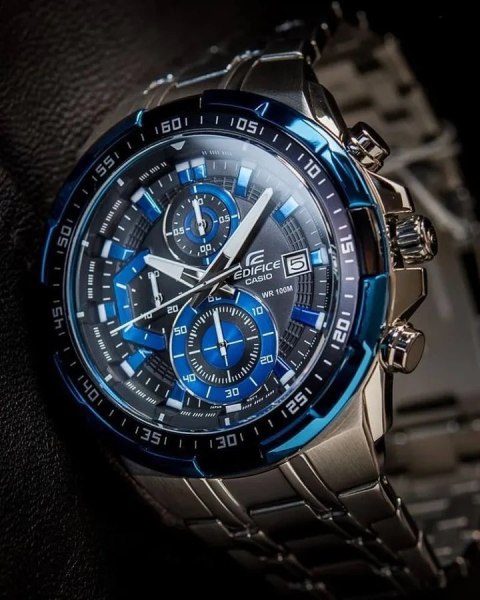 ZEGAREK MĘSKI CASIO EDIFICE EFR-539D-1A2 - 10ATM (zd114b) + BOX Casio