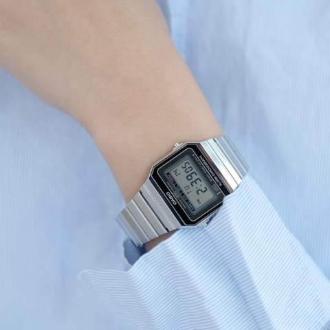 Zegarek Unisex Casio Retro Vintage A700W-1ADF + BOX Casio