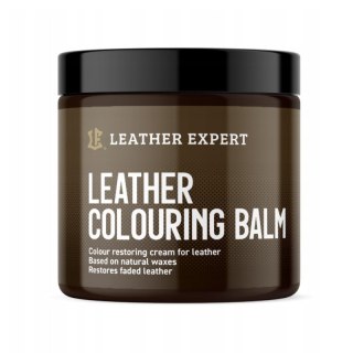 Balsam koloryzujący do skóry ciemnobrązowy 250ml Leather Expert LE-07-CB250DB