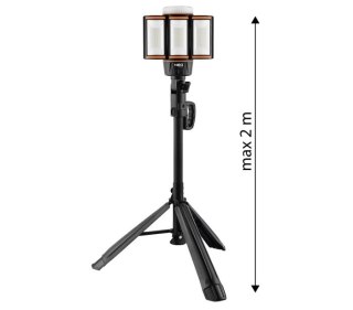 LAMPA AKUMULATOROWA NA STATYWIE 5000LM + ŁADOWARKA
