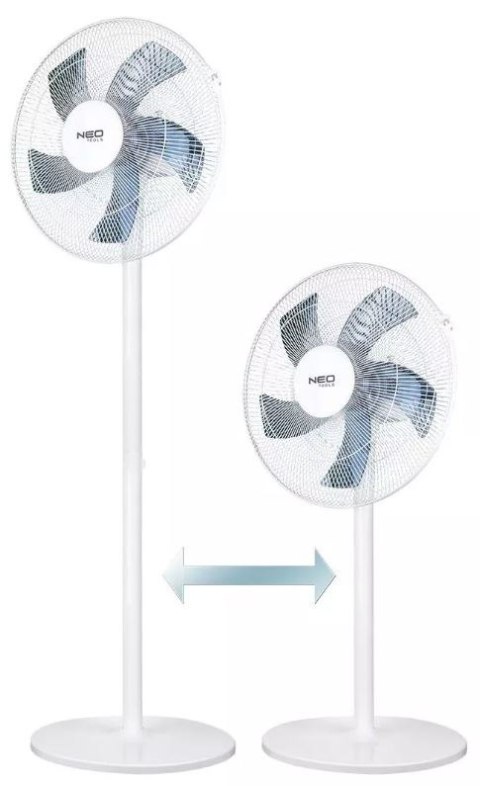 WENTYLATOR PODŁOGOWY 40 CM 50W BIAŁY