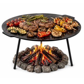 ŻELIWNA PRASKA 20x10cm DO GRILLOWANIA BURGERÓW STEKÓW MIĘSA HAGE