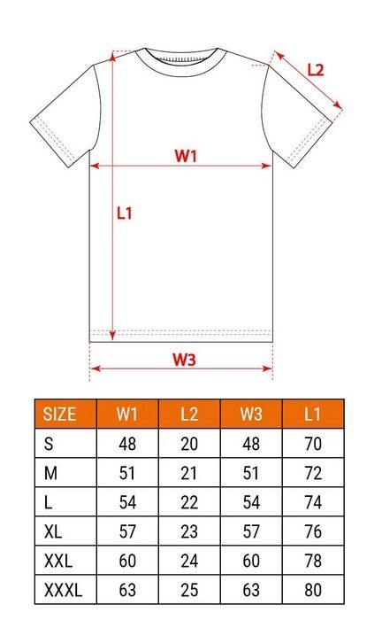 T-SHIRT Z NADRUKIEM WARSZTAT ROZMIAR XL