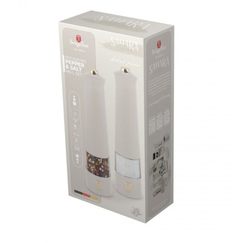 MŁYNKI ELEKTRYCZNE DO PIEPRZU I SOLI BERLINGER HAUS BH-9545 SAHARA