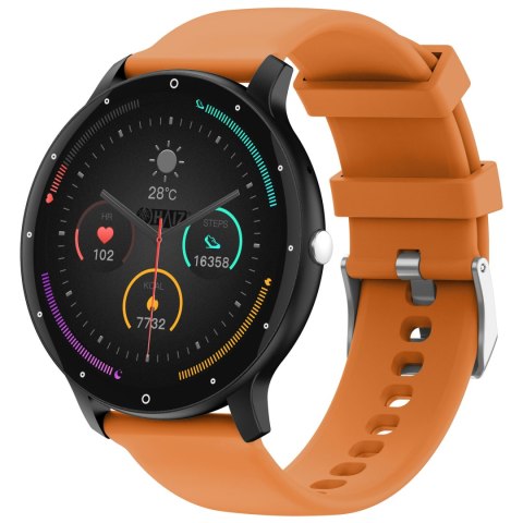 SMARTWATCH UNISEX GRAVITY GT1-2 PRO - ROZMOWY BLUETOOTH, DODATKOWY PASEK (sg027b) Gravity