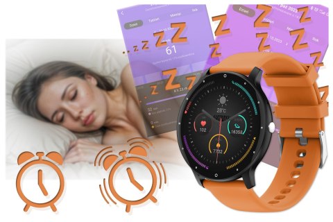 SMARTWATCH UNISEX GRAVITY GT1-2 PRO - ROZMOWY BLUETOOTH, DODATKOWY PASEK (sg027b) Gravity