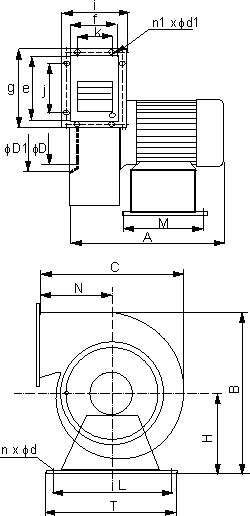 WENTYLATOR WBN-150/2 1F