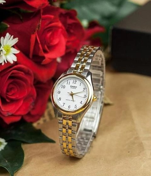 ZEGAREK DAMSKI CASIO LTP-1129G-7B (zd602b) + BOX Casio