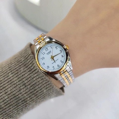 ZEGAREK DAMSKI CASIO LTP-1129G-7B (zd602b) + BOX Casio