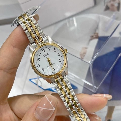 ZEGAREK DAMSKI CASIO LTP-1129G-7B (zd602b) + BOX Casio