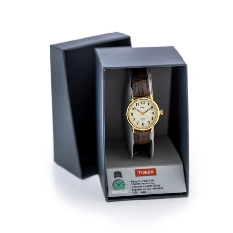 ZEGAREK DAMSKI TIMEX Easy Reader T20071 INDIGLO + BOX Timex