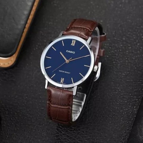 ZEGAREK MĘSKI CASIO MTP-VT01L-2B + BOX Casio