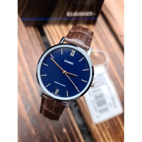ZEGAREK MĘSKI CASIO MTP-VT01L-2B + BOX Casio