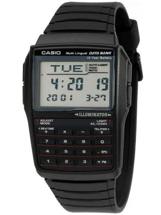 ZEGAREK MĘSKI CASIO VINTAGE DATABANK DBC-32-1A + BOX Casio