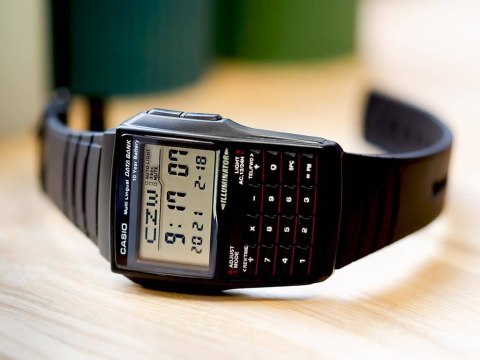 ZEGAREK MĘSKI CASIO VINTAGE DATABANK DBC-32-1A + BOX Casio