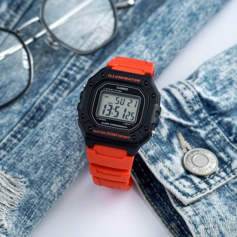 ZEGAREK MĘSKI CASIO W-218H-4B + BOX Casio