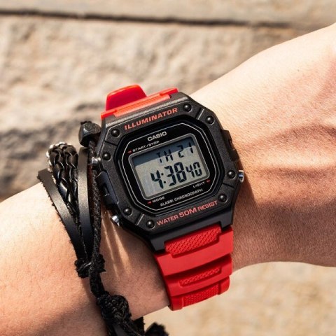 ZEGAREK MĘSKI CASIO W-218H-4B + BOX Casio