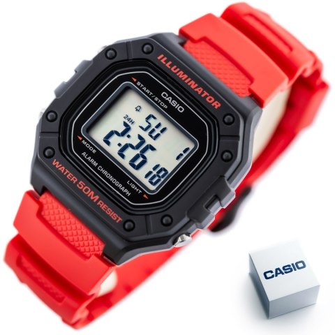 ZEGAREK MĘSKI CASIO W-218H-4B + BOX Casio