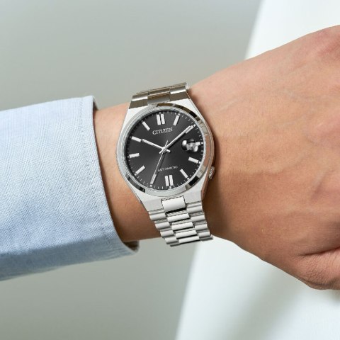 ZEGAREK MĘSKI CITIZEN Tsuyosa NJ0150-81E - AUTOMAT SZAFIR Citizen