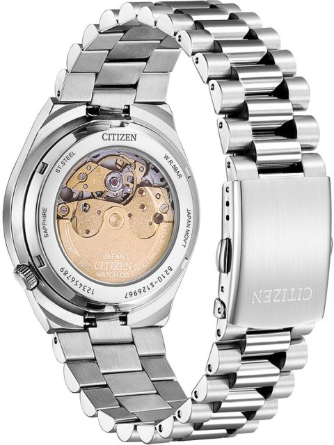ZEGAREK MĘSKI CITIZEN Tsuyosa NJ0151-88X - AUTOMAT SZAFIR Citizen
