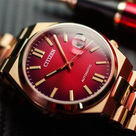 ZEGAREK MĘSKI CITIZEN Tsuyosa NJ0153-82X - AUTOMAT SZAFIR Citizen