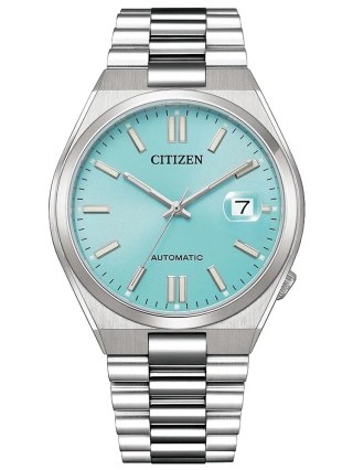 ZEGAREK MĘSKI CITIZEN Tsuyosa Turquoise Blue NJ0151-88M - AUTOMAT SZAFIR Citizen