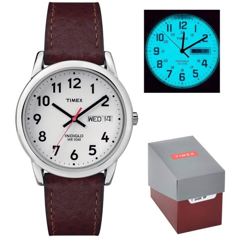 ZEGAREK UNISEX TIMEX EASY READER T20041 + BOX Timex