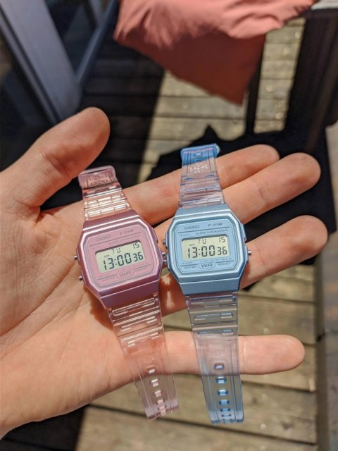 Zegarek Damski Casio Retro Vintage F-91WS-4 (zd648a) + BOX Casio
