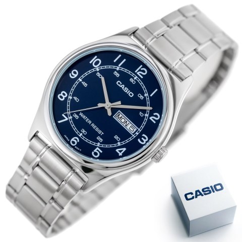 Zegarek Męski Casio MTP-V006D-2B + BOX Casio