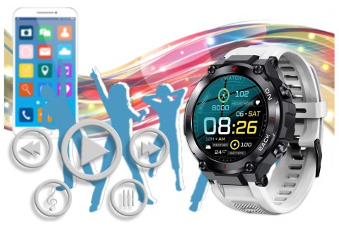 SMARTWATCH MĘSKI GRAVITY GT8-6 - z GPS (sg017f) Gravity