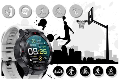 SMARTWATCH MĘSKI GRAVITY GT8-6 - z GPS (sg017f) Gravity