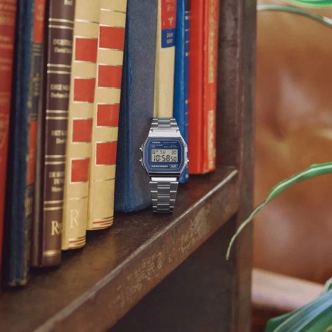 ZEGAREK MĘSKI CASIO A158WEA-2DF (zd093c) - KLASYKA + BOX Casio
