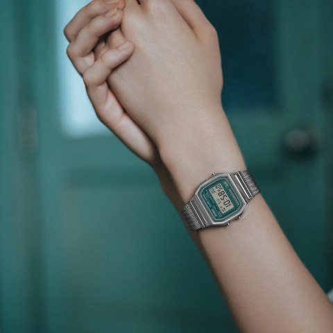 ZEGAREK MĘSKI CASIO A158WEM-3DF (zd093d) - KLASYKA + BOX Casio
