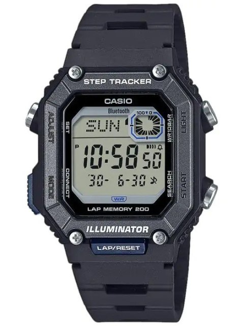 ZEGAREK MĘSKI CASIO Digital Moonphase WS-B1000-1AVDF + BOX Casio